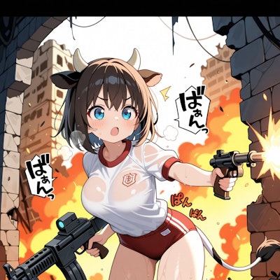 私立ほるすたいん学園、戦闘訓練のお時間!!