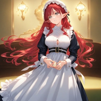 ビクトリアン調のエルフメイド Ver.02 ー by #WAVE ー